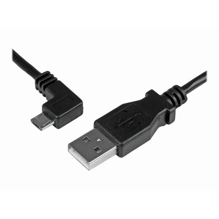 StarTech 2m (6ft) Micro-USB Charge-and-Sync Cable - Left-Angle Micro USB price history on PriceWatchPro