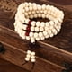 thumbnail image 4 of 6mm 4 Capas Cuentas Sándalo Buda Budista Pulseras De Madera/Meditación Oración Bead Mala Pulsera Mujeres Hombres Joyería, 4 of 4