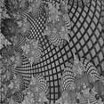 thumbnail image 1 of Ahgly Company Machine Washable Indoor Square Transitional Gunmetal Gray Area Rugs, 4' Square, 1 of 7