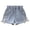 Blue, variant on CPNG Girls Denim Shorts Elastic High Waisted Jeans Casual Shorts Bow Pearl Embellishments Summer Thin Fashion Jorts