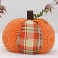 thumbnail image 4 of Fiudx Decoración de Calabaza de Tela, Exquisito Diseño de Punto, Material de Cuerda de Mercería Duradero, Perfecto para Mesa, Chimenea, Decoración de Estantes, Fiesta de Acción de Gracias, Tamaño de, 4 of 7