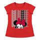 thumbnail image 1 of Playera Para Niña Disney Minnie Mouse Cuello Redondo Manga Corta Talla 6 Rojo, 1 of 2