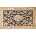 thumbnail image 1 of Ahgly Company Machine Washable Indoor Rectangle Traditional Chestnut Brown Area Rugs, 3' x 5', 1 of 7
