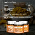 thumbnail image 5 of Herboganic Turmeric Sea Moss Gummies - Natural Dietary and Herbal Supplement For Skin and Energy Support with Sea Moss, Boost Immune System - 60 Gummies, 5 of 12