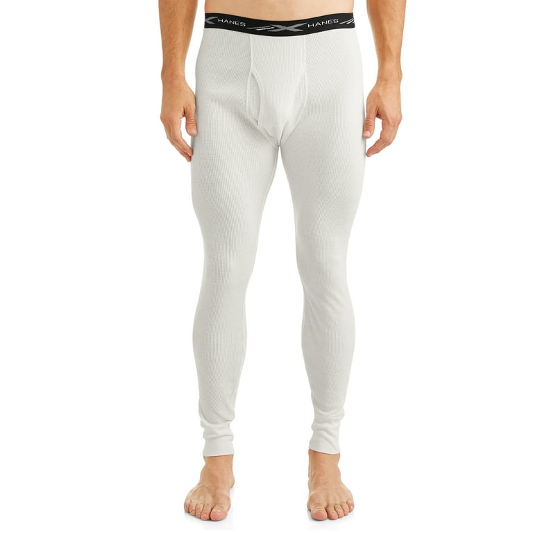 Hanes Men s SUPER VALUE 2 Pack X Temp Thermal Waffle Pant Walmart