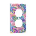 thumbnail image 2 of Yayeee Duplex Wall Plate 1-Gang 4.5"x2.7" Home Receptacle Light Switch Decorative Outlet Cover, Gradient Starfish Pattern, 2 of 7