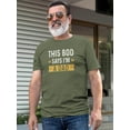thumbnail image 2 of This Bod Says Dad T-Shirt Men -Smartprints Designs, Male x-Large, 2 of 4