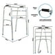 thumbnail image 3 of Gambimedic Andadera aluminio plegable ortopédica estandar  color gris, 3 of 3