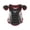Black-Cardinal, variant on Mizuno Samurai Youth Baseball Chest Protector 14"