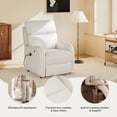 thumbnail image 6 of COLAMY Ascend Dual Motor Power Lift Recliner Chair with Massage and Heat for Elderly People, USB Charging Ports, Beige, 6 of 12