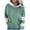 Green-Fashion Sweatshirts, variant on Xcmzpl Women's Hoodies Basic Color Block Hooded Sweatshirt Trendy Pullover Tops Dressy Casual Long Sleeve Shirts Fall Fashion