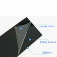thumbnail image 2 of 6PCS Glossy Piano Black Pillar Posts Window Covers Trim For 2011-2014 Kia Optima, 2 of 6
