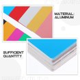 thumbnail image 4 of Tarjetas de visita de aluminio, 100 Uds., tarjetas en blanco grabadas, tarjetas de visita impresas en blanco, 4 of 6