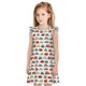 thumbnail image 1 of Balery Artoon Car Camisón de princesa para niñas, pijama de algodón con mangas abullonadas, suave y bonito.-XX-Large, 1 of 6