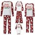 thumbnail image 7 of Mifsaly Christmas Pajamas for Adults Family Matching Xmas Pjs Sets Loose 2 Piece Cute Print Pullover Sleepwear Nightwear Bright and Merry Plaid Sleep Pants 2025 Holiday Festival Homewear, 7 of 7