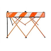 Flex-Safe FS-BN2-60 Type 1 Folding Safety Barricade,5 feet, Safety Orange with Carry/Storage Bag