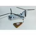 thumbnail image 2 of HMM-161 Greyhawks CH-46E Model, 1/38 (14") Scale, Mahogany, Phrog, 2 of 9