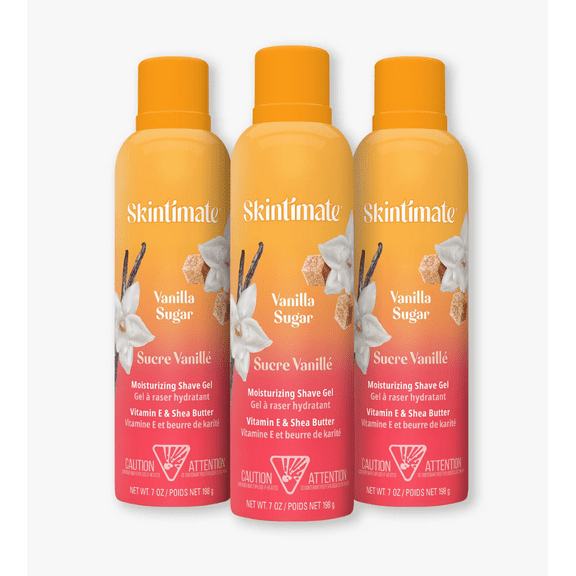 Skintimate® Vanilla Sugar Shave Gel 7 oz (3 Pack)