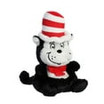 thumbnail image 2 of Aurora - Mini Black Dr. Seuss - Palm Pals 6" Cat In The Hat - Whimsical Stuffed Animal, 2 of 5
