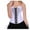 White, variant on Womens Vintage Renaissance Corset Bustier Party Waist Cincher Boned Corsets Shapewear Underbust Strapless Tops White, XXXXL