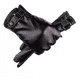 thumbnail image 1 of Guantes De Cuero Invierno Pantalla Táctil Para Moto/bici negro, 1 of 5