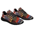 thumbnail image 6 of Anzac Day New Zealand Poppy LeStWe Forget Shoes Sneakers Black Size 5, 6 of 7