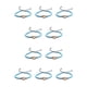 thumbnail image 2 of Jumpingount 1 Juego de pulseras trenzadas, de concha ondulada, accesorio de moda para chicas adolescentes, accesorios de mujer para vestido diario Type1 NO1 Jumpingount CBP251289, 2 of 6
