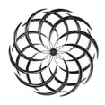 thumbnail image 6 of DecMode Multi Colored Metal Wind Spinner Inspired Starburst Wall Decor, 6 of 8