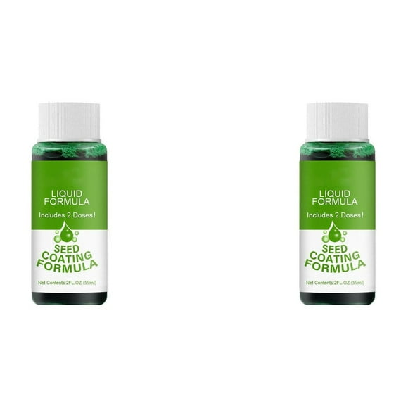 NANDIYNZHI 59Ml Liquid Seed Spray for Green Spray Liquid Seed Spray Liquid Spray Paint for Hydro Seed Spray 2* Garden Nutrient Solution * 1 Bottle