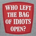 thumbnail image 3 of Teelocity Bag of Idiots Graphic T-Shirt (X-Large - Standard Fit, Athletic Heather), 3 of 4