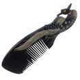thumbnail image 2 of Peine de masaje 100% Natural tallado a mano, peine para la pérdida de cabello saludable, peine de masaje de cuerno de buey Natural, cepillo para el pelo Escova de Cabelo, 2 of 6