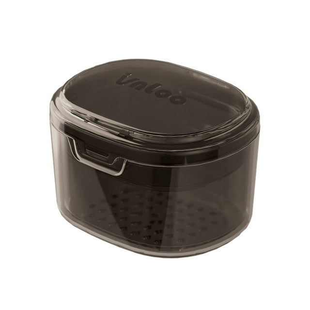Clear Retainer Storage Case, Portable Dental Aligner Box with Ventilation Holes