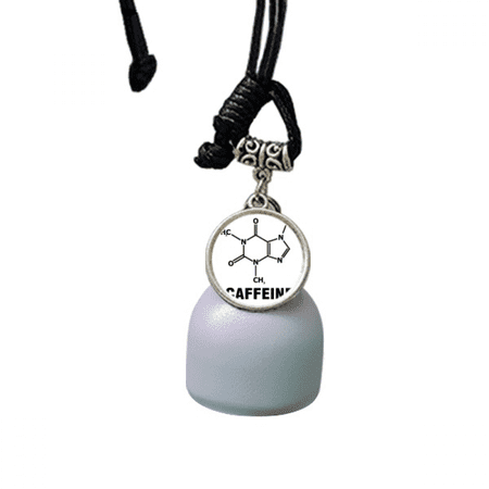Checal Caffeine Substance Molecule Wind Chimes Bell Car Pendant