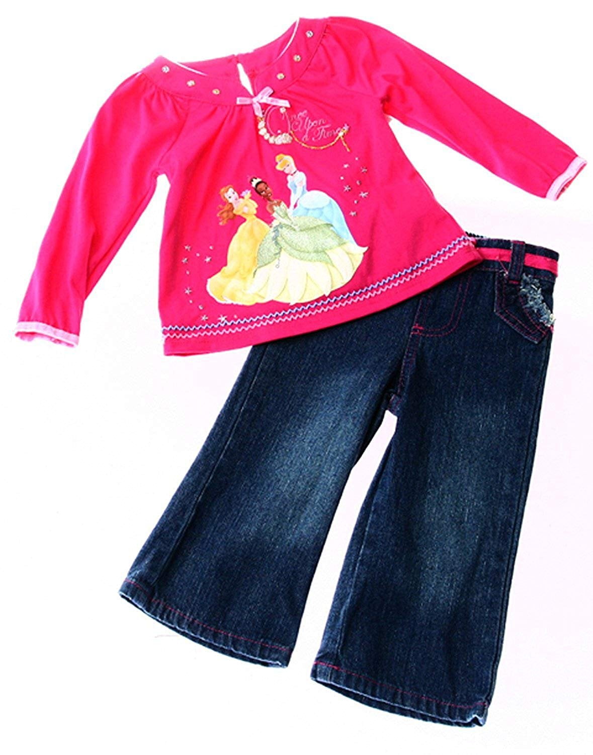 Disney Princess Infant / Toddler Girls 2pc Set ''Once Upon Time'' (12Mos)