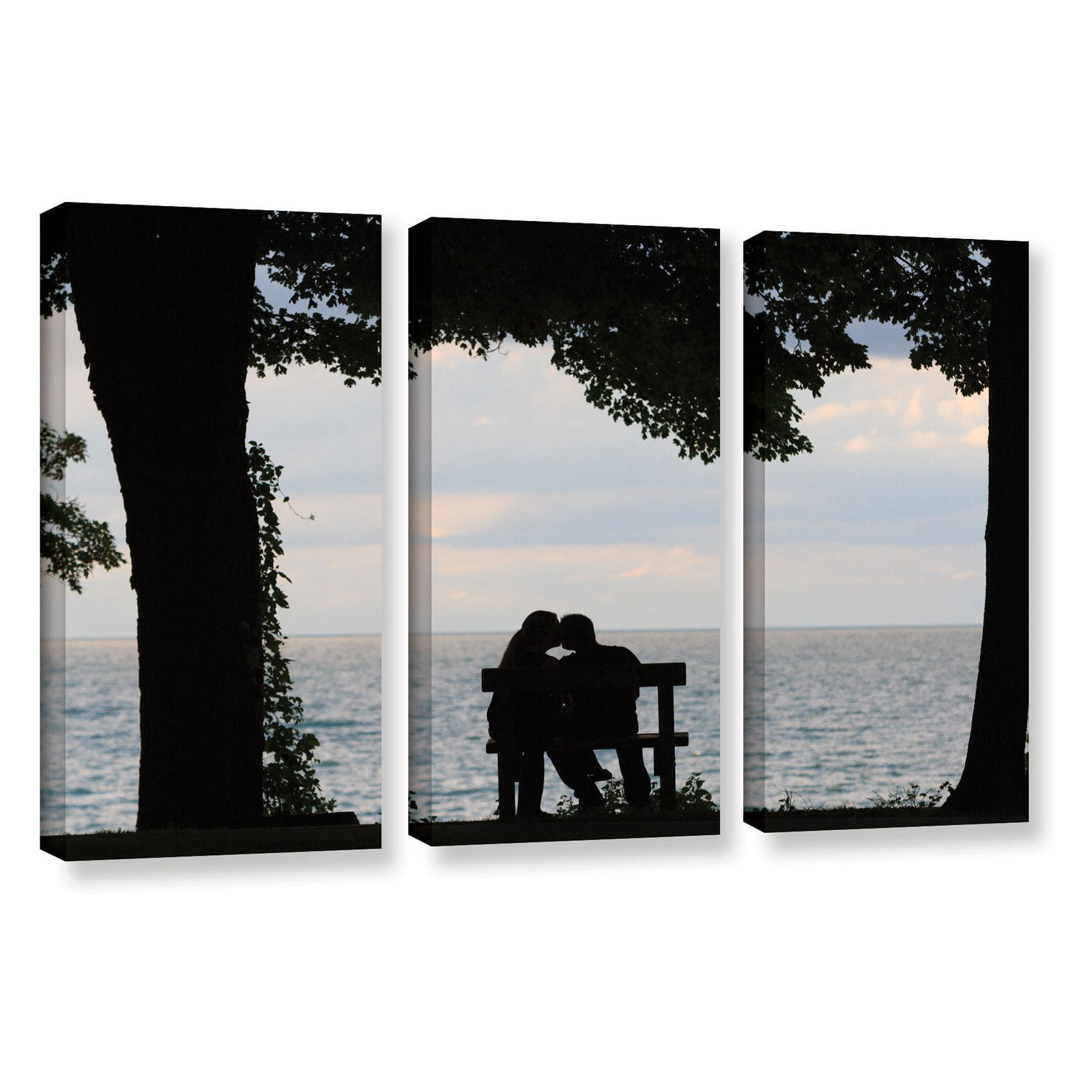Cody York "Silhouette" Floater-Framed Gallery-Wrapped Canvas