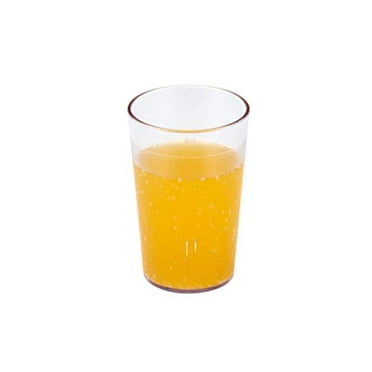 Cambro Colorware 7.8 oz Clear Plastic Tumbler Cup, 24 ct - Case of 1