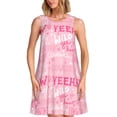 thumbnail image 1 of Easygdp Western Cowgirl para Vestido Transpirable de Mujer, Vestido Suelto de Manga Corta con Pliegues y Bolsillos para el Verano, 1 of 7