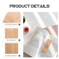 thumbnail image 3 of 10Pcs Unfinished Bookmarks Bamboo Chips Rectangular Cutouts Rectangular Cutouts Bamboo Crafts, 3 of 8
