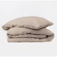 thumbnail image 1 of Duvet Cover Set In Warm Taupe KING, 1 of 1