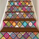 thumbnail image 5 of Fiudx Pegatinas para Contrahuellas de Escalera, Pvc Ecológico, Elegante Decoración para El Hogar, Fácil de Aplicar En Azulejos y Madera, Versátiles para Escaleras y Paredes, Juego de 6, Tamaño 18 X 1, 5 of 6