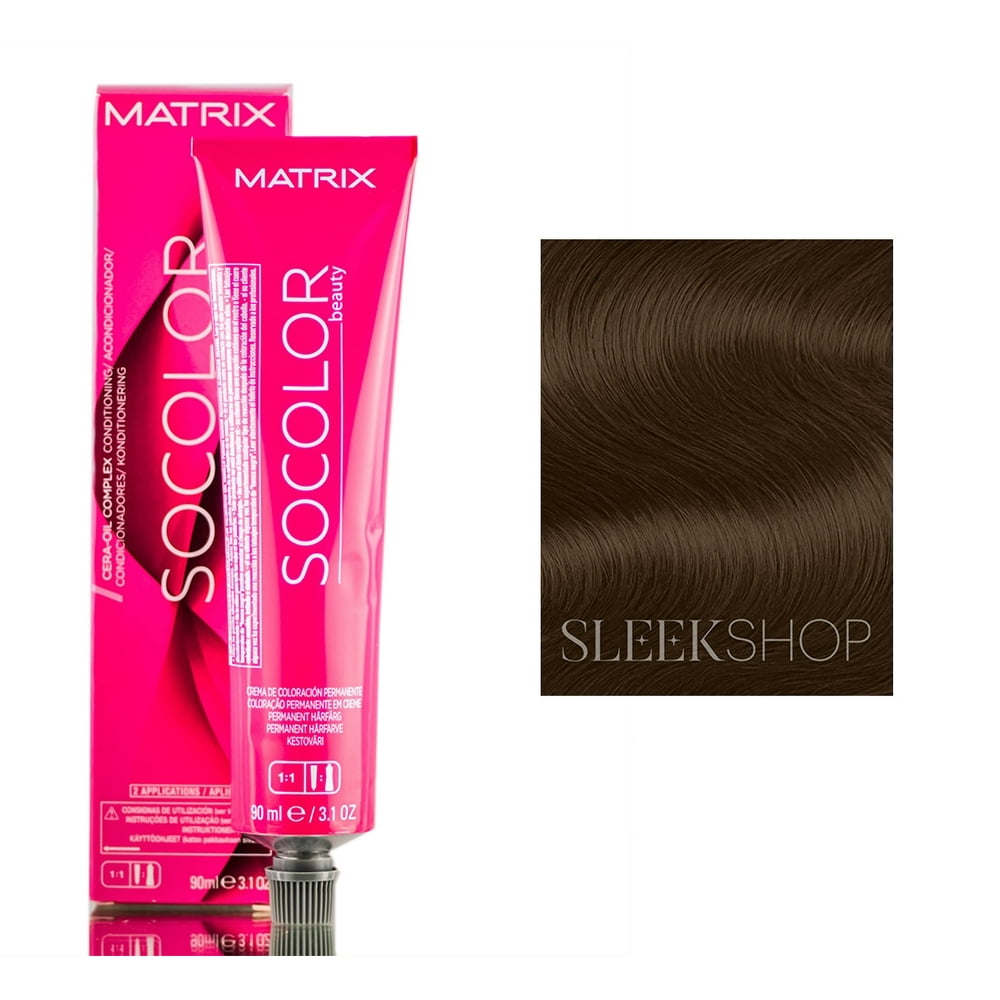 Matrix Matrix SoColor Beauty Permanent Cream Hair Color Dye, LARGE 3.