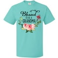thumbnail image 3 of Inktastic Blessed to Be a Grandma with Flowers T-Shirt, 3 of 5