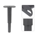 Voiceine Iron Adjustable Bed Leg Furniture Foot Leg Heavy Duty