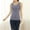 *Dark Gray, variant on ClodeEU Women's Cotton Ribbed Slim Fit Crewneck Tank Top, Racerback Casual Layering Vest for Summer Black,Womens Plus S