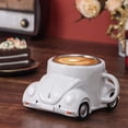thumbnail image 2 of de Café con Forma Divertida, Hecha A Mano, con Forma de Escarabajo, de Té con Forma de Coche para Amantes de los Coches e, 2 of 6
