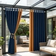 thumbnail image 1 of Rewenti Rideaux d'Extérieur pour Vérandas de Jardin, Rideaux de Patio Résistants à la Décoloration pour Pergola, Gazebo, Porche, Cabane, 1 of 1