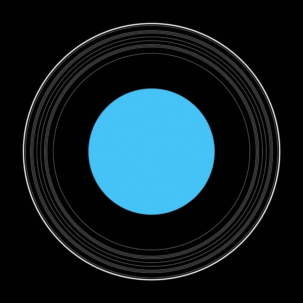 An Illustration Showing The Details Of The Rings Of Uranus Poster Print 