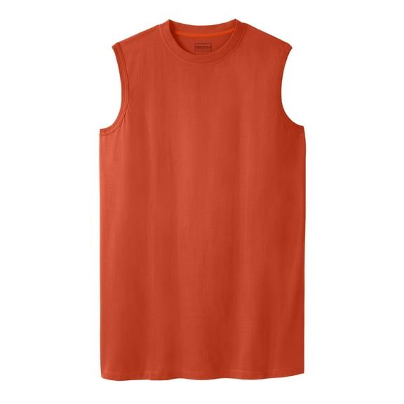 Boulder Creek by KingSize Men's Big & Tall Longer-Length Heavyweight Muscle Tee