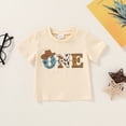 thumbnail image 3 of Tiny Cutey 1st Birthday Outfit Boy Toddler T-Shirt Clothes 1 Year Old Summer Short Sleeve Top for 6-12 Months, 3 of 7