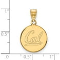thumbnail image 2 of 14K Yellow Gold 14Ky Logoart University Of California Berkeley Medium Disc Pendant (22 X 15) Made In United States 4y045ucb, 2 of 5